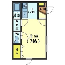 フレンドリーの物件間取画像